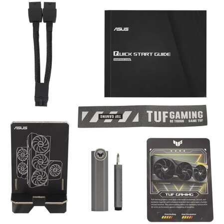 Видеокарта ASUS GeForce RTX 4070 Ti 12288Mb, TUF Gaming 12G (TUF-RTX4070TI-12G-Gaming) 2xHDMI, 3xDP, Ret