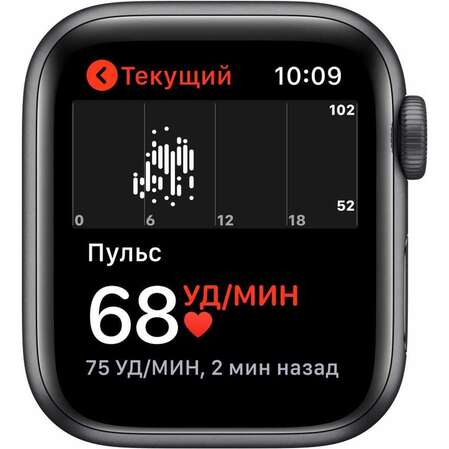 Умные часы Apple Watch Nike SE GPS 44mm Space Gray Aluminium Case with Anthracite/Black Nike Sport Band MYYK2RU/A