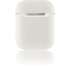 Чехол силиконовый Brosco для Apple AirPods белый