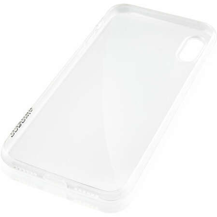 Чехол для Apple iPhone X Brosco, Силиконовая накладка, прозрачный
