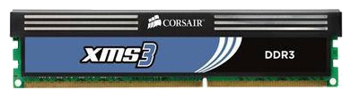Модуль памяти DIMM 4Gb DDR3 PC12800 1600MHz Corsair (CMX4GX3M1A1600C9)
