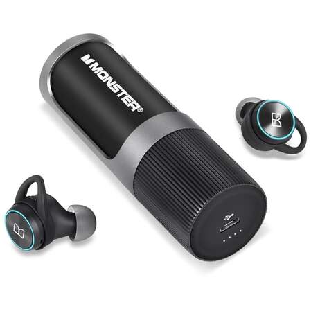 Bluetooth гарнитура Monster TWS Clarity 101 AirLinks Black
