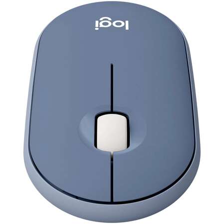 Мышь беспроводная Logitech Pebble M350 Wireless Blueberry