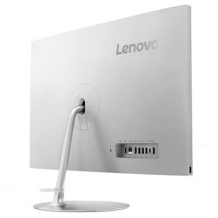 Моноблок Lenovo IdeaCentre 520-27IKL 27" QHD Core i3 7100T/4Gb/1Tb/DVD/Win10 Silver