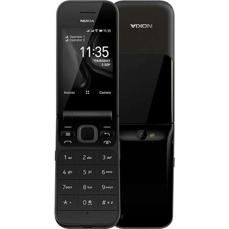 Мобильный телефон Nokia 2720 Flip Dual Sim (TA-1175) Black