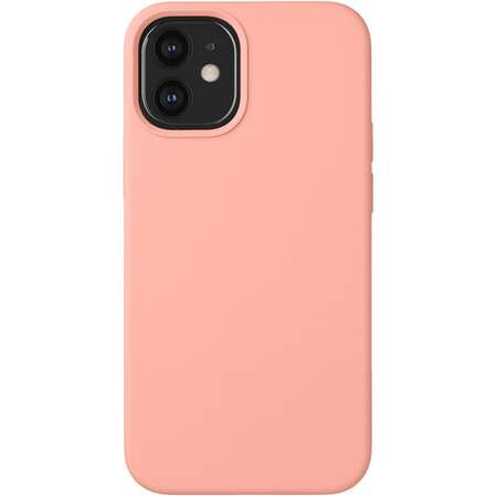 Чехол для Apple iPhone 12 mini Deppa Liquid Silicone розовый