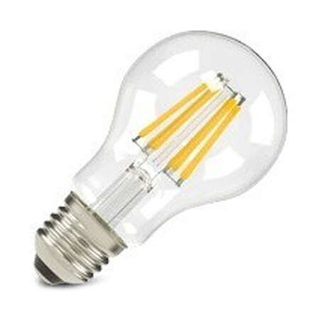 Светодиодная лампа X-flash Filament A60 E27 8W 220V 2700K прозрачная 47666