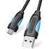 Кабель USB2.0 тип А(m)-microB(5P) 1.5м. Vention VAS-A04-B150