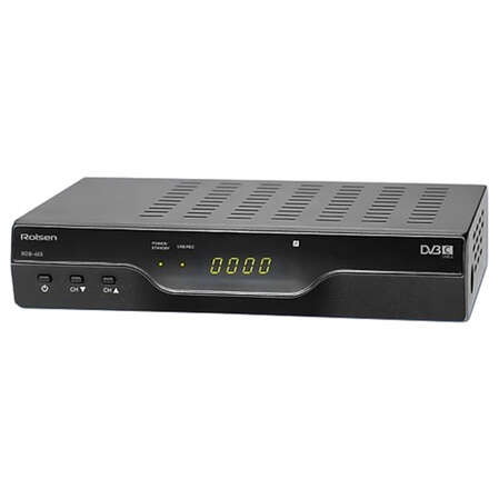 Ресивер Rolsen RDB-405 DVB-C черный