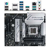 Материнская плата ASUS Prime X670-P X670 Socket AM5 4xDDR5, 6xSATA3, RAID, 3xM.2, 3xPCI-E16x, 7xUSB3.2, 1xUSB3.2 Type C, DP, HDMI, 2.5Glan, ATX