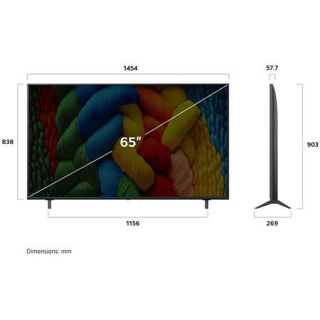 Телевизор 65" LG 65NANO81A6A.ARUG 2025