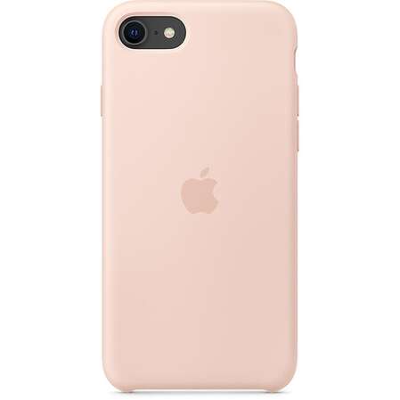 Чехол для Apple iPhone SE (2020) Silicone Case Pink Sand