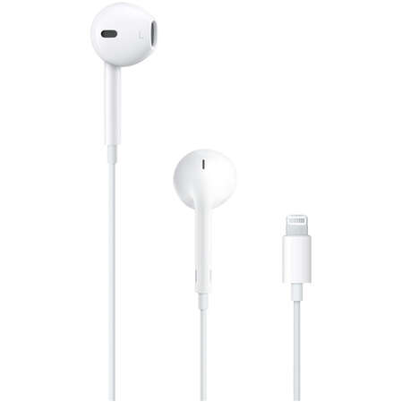 Гарнитура Apple EarPods with Lightning Connector White