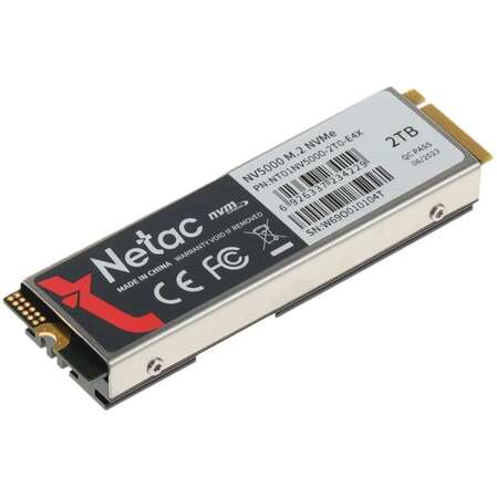 Внутренний SSD-накопитель 2000Gb Netac NV5000 NT01NV5000-2T0-E4X M.2 2280 PCIe NVMe 4.0 x4
