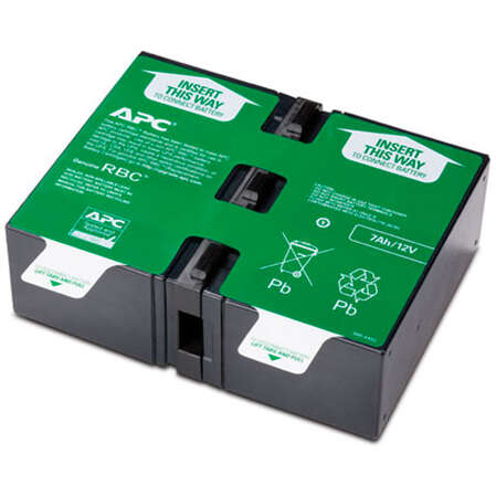 Батарея APC RBC123 для BN1250G, BR1000G, BR1000G-FR, BR1000G-IN, BR1000GI, BX1000G, BX1000G-CA, BX1300G, BX1300G-CA, BX1500G, BX1500G-CA, SMT750RM2U, 
