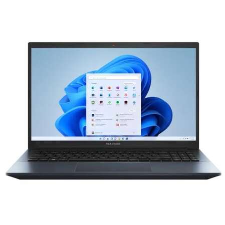 Ноутбук ASUS VivoBook Pro 15 K3500PC-KJ200W Core i7 11370H/16Gb/512Gb SSD/NV RTX3050 4Gb/15.6" FullHD OLED/Win11 Quiet Blue