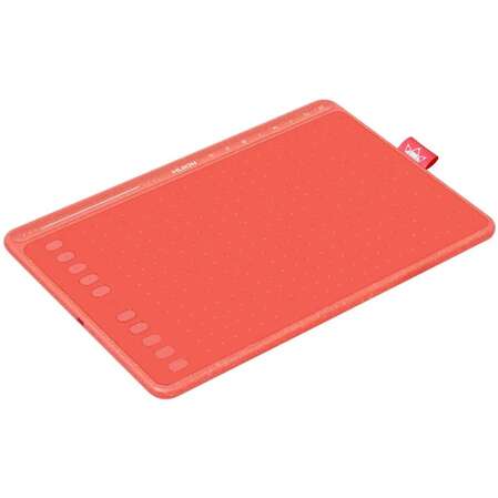 Графический планшет Huion HS611 Coral Red