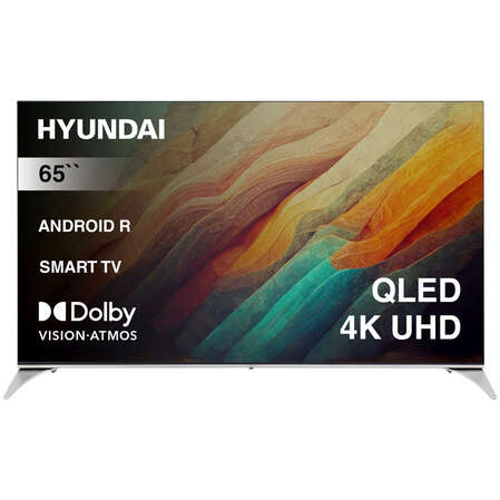 Телевизор 65" Hyundai H-LED65QBU7500 (4K UHD 3840x2160, Smart TV) черный