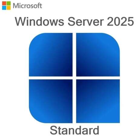 Операционная система Microsoft Windows Svr Std 2025 64bit English 1 pk DSP OEI DVD 24 Core P73-08538