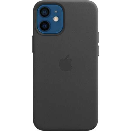Чехол для Apple iPhone 12 mini Leather Case with MagSafe Black