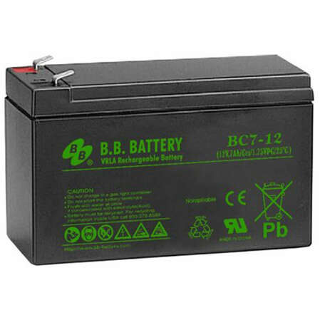 Батарея BB BC 7-12 , 12V 7Ah