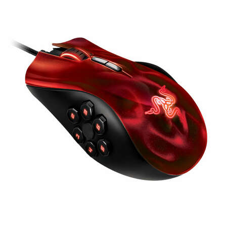 Мышь Razer Naga Hex Wraith Red Edition USB