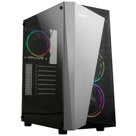 Корпус ATX Miditower Zalman S4 Plus Black