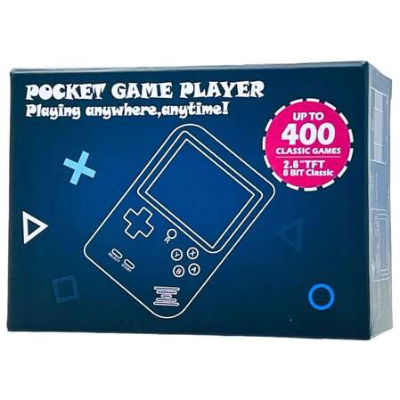 Игровая приставка RetroGame GC-005 + 400 игр черная
