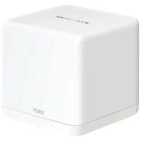 Беспроводной маршрутизатор Mercusys Halo H60X(2-pack) AX1500, Wi-Fi 6 802.11ax 1501Мбит/с, 2.4+5ГГц, 3xGLAN, 3xGWAN белый