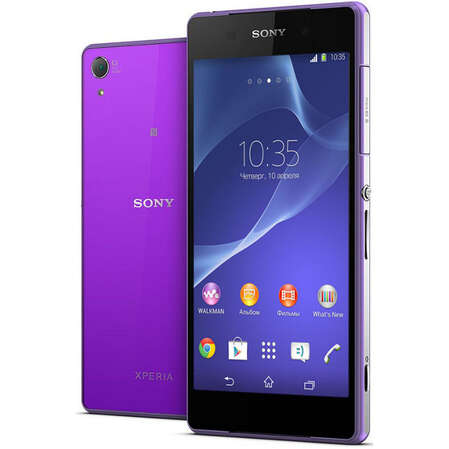 Смартфон Sony D6503 Xperia Z2 Purple (с наушниками)
