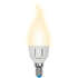 Светодиодная лампа Uniel Яркая LED-CW37 7W/WW/E14/FR PLP01WH UL-00002416
