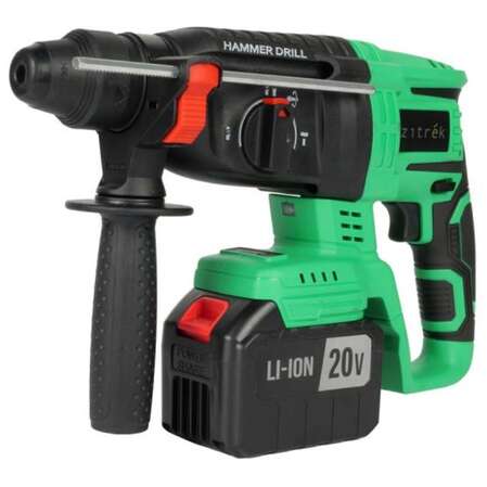Аккумуляторный перфоратор Zitrek ZKCH20 PRO (20В, Li-ion 2x6.0Ач, з/у, кейс) 083-1060