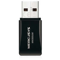 Сетевая карта Mercusys MW300UM, 802.11n, 300Мбит/с, 2,4ГГц, USB2.0