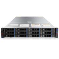 Платформа Gooxi SR201-D12R 2U 12bay server, based on AMD 7003 platofrm. 2pcs of PCIe 4.0x16; 4xPCIe 4.0x8 2x 2.5