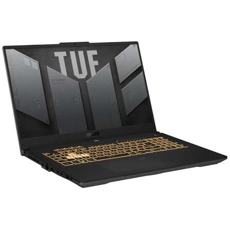Ноутбук ASUS TUF Gaming A17 FX707ZV4-HX018 Core i7 12700H/16Gb/1Tb SSD/NV RTX4060 8Gb/17.3" FullHD/DOS Grey