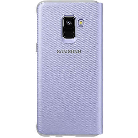 Чехол для Samsung Galaxy A8 (2018) SM-A530F/DS Neon Flip Cover фиолетовый