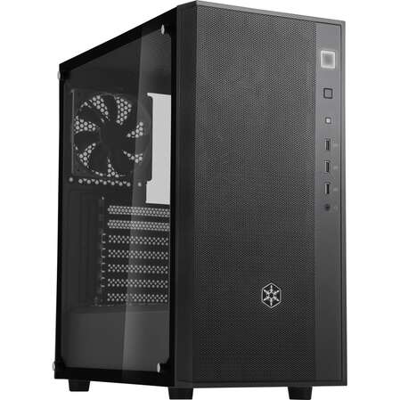 Корпус ATX Miditower Silverstone Fara R1 SST-FAR1B-G Black