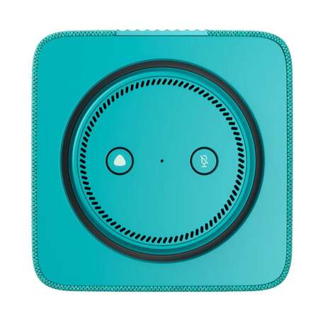 Умная колонка Яндекс Станция Макс Zigbee, 65Вт с голосовым помощником Алиса Turquose