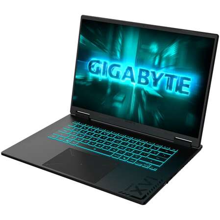 Ноутбук Gigabyte A16 GA6H Core i5 13420H/16Gb/512Gb SSD/NV RTX5050 8Gb/16" FullHD+/DOS Black