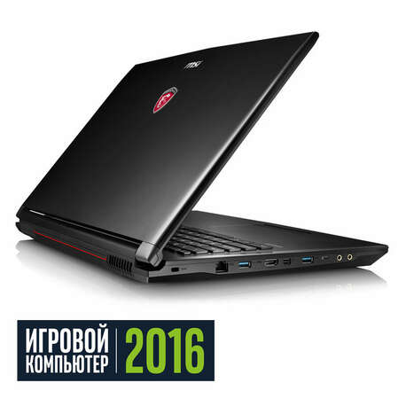 Ноутбук MSI GL72 6QD-005RU Core i5 6300HQ/8Gb/1Tb/NV GTX950M 2Gb/17.3" FullHD/DVD/Win10 Black