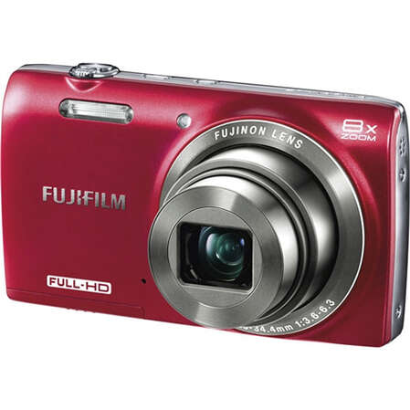 Компактная фотокамера FujiFilm FinePix JZ700 red