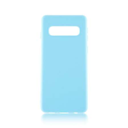 Чехол для Samsung Galaxy S10 SM-G973 Brosco Colourful голубой