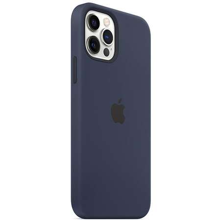Чехол для Apple iPhone 12\12 Pro Silicone Case with MagSafe Deep Navy