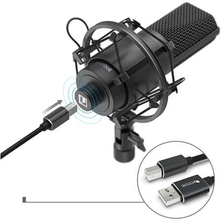 Микрофон  Fifine K780 Black