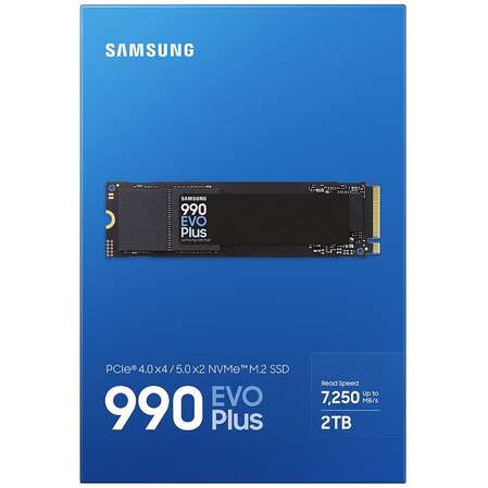 Внутренний SSD-накопитель 2000Gb Samsung 990 Evo Plus (MZ-V9S2T0BW) M.2 2280 PCI-E 4.0 x4