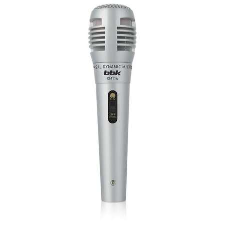 Микрофон  BBK CM114 Silver