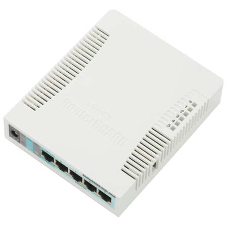 Беспроводной маршрутизатор MikroTik RB951G-2HnD 802.11n 300Мбит/с 2.4ГГц 5xLAN USB