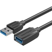 Кабель удлинитель USB3.0 АM/AF 1.5м Vention (VAS-A45-B150) Black Edition