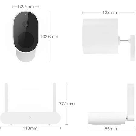 IP-камера Xiaomi Mi Wireless Outdoor Security Camera 1080p MWC14 без ресивера
