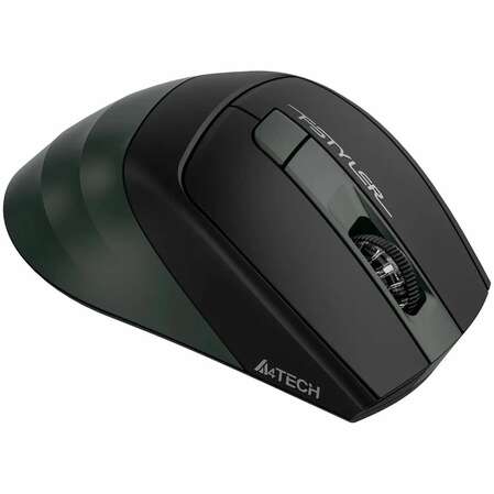 Мышь беспроводная A4Tech Fstyler FB35S Black/Green Bluetooth Wireless